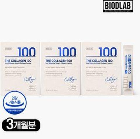 바이오디랩 더 콜라겐 100 3박스/3개월분
