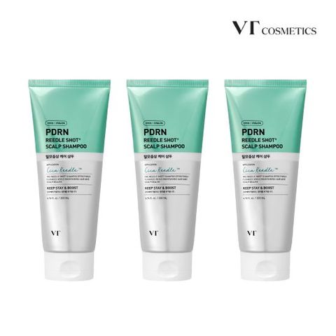 VT PDRN 리들샷 탈모증상완화 대용량 샴푸 200ML X 3개