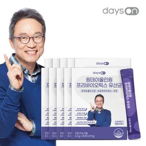 원데이 올인원 프리바이오틱스유산균 10박스