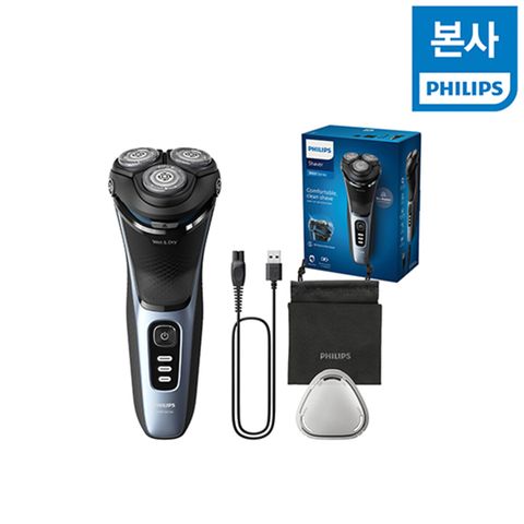 [본사] 필립스 NEW 2024 S3000시리즈 전기면도기 S3243/12