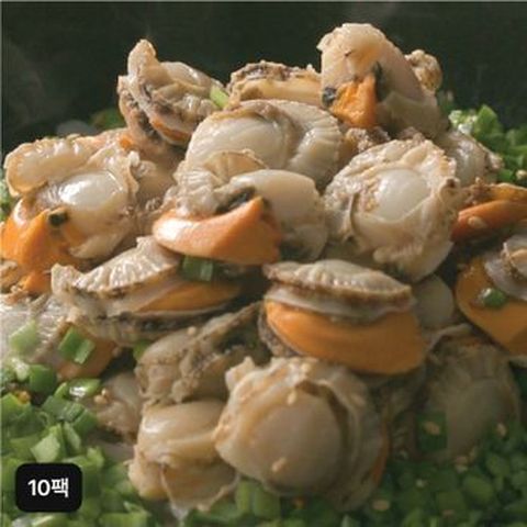 탱글탱글 순살 비단 가리비 10팩 (100gX10팩)