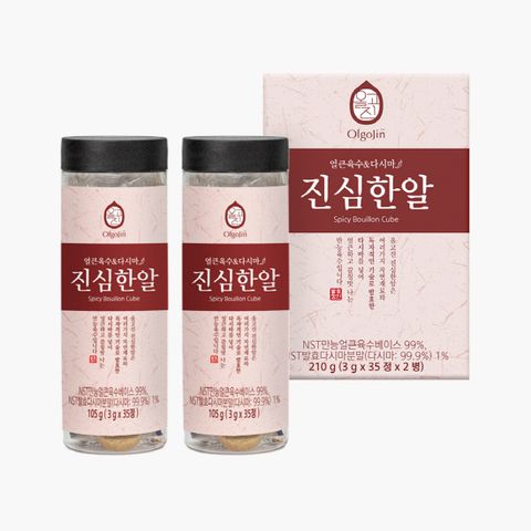 진심한알 얼큰육수다시마 1박스X70정