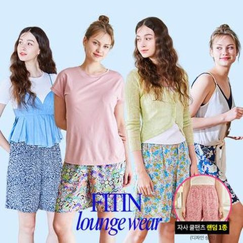 피트인 인견 냉감팬츠 4+1종