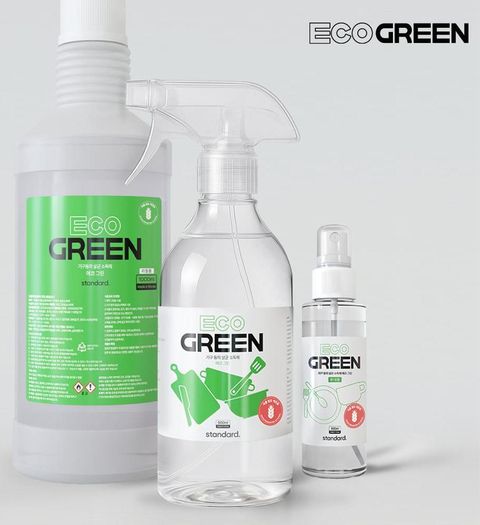 (주방기구+식기 사용가능) 곡물발효 살균수 500ml 3통 + 리필 1,000ml 2통 + 휴대용 100ml 