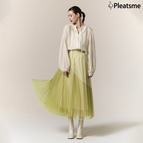 ○ 25FW 플리츠 샤 스커트
