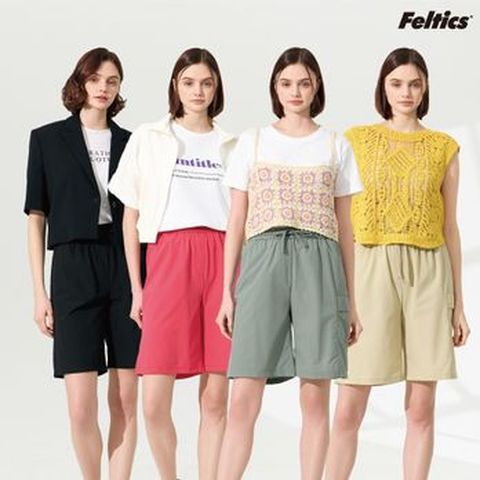 펠틱스 여성 하프팬츠 4종
