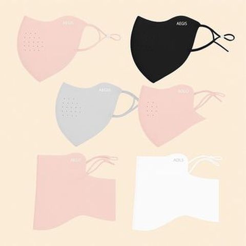 (방송에서만 전구성 무료체험) AEGIS 이지스 자외선차단 에어쿨마스크 6종 (마스크 4+롱마스크 2)