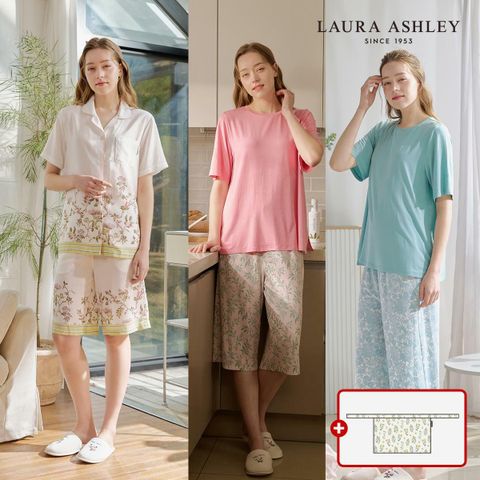 [카드 5%할인](신세계단독특가)로라애슐리 썸머 파자마 2세트+에이프런 1종