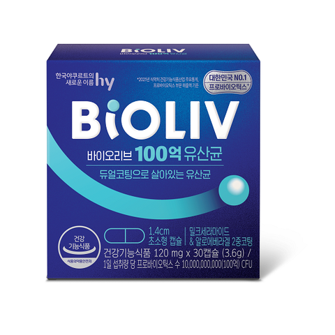 바이오리브 100억 유산균 2개월분