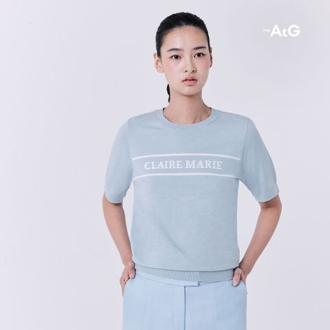 더엣지 25SS 레터링 니트풀오버 4종