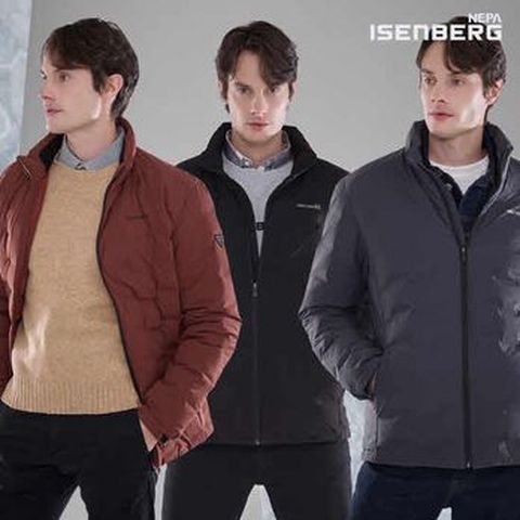 네파이젠벅 남성 튜브 덕다운 재킷