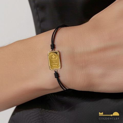 골든클레프 24K 플로렌스 골드바 팔찌(24K 1g+18K 0.4g)