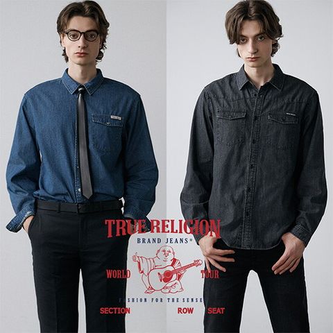 트루릴리전 25FW 남성 NEW 데님 셔츠 2종