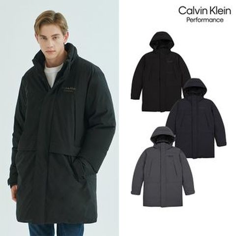 CK퍼포먼스 남성 인퀼팅 헤비 덕다운 코트