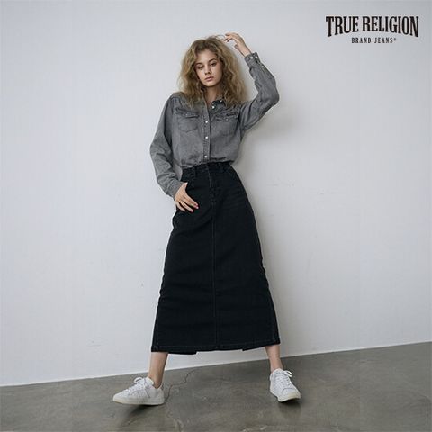 트루릴리전 25FW 여성 NEW 액티브 데님스커트 1종