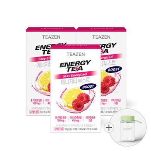 티젠 에너지티 부스트 10스틱X3박스(보틀 포함)