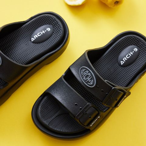 (25년최신상)아치나인Arch-9 Flux기능성 슬리퍼_블랙