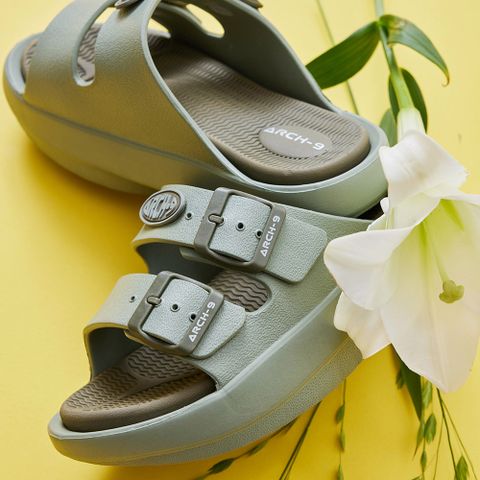 (25년최신상)아치나인Arch-9 Flux기능성 슬리퍼_카키