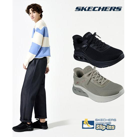 스케쳐스 25FW 남성 밥스 아크 웨이브 슬립인스