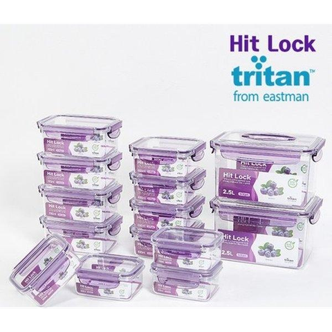 ★방송에서만 이구성★에코센스 히트락 올트라이탄 밀폐용기 12종 +추가 핸들형 2.5L 2종 (총14종)