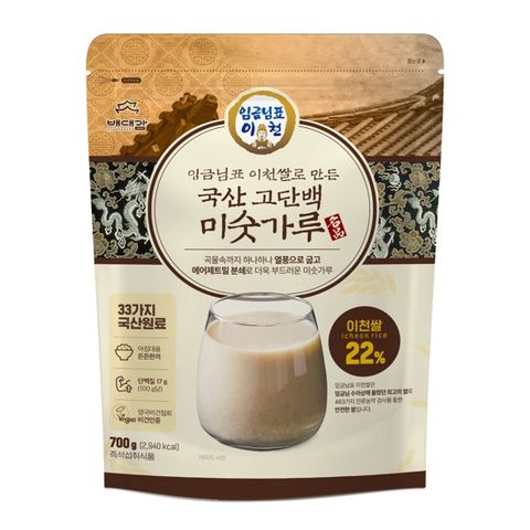 임금님표 이천쌀로 만든 국산 고단백 미숫가루 700g