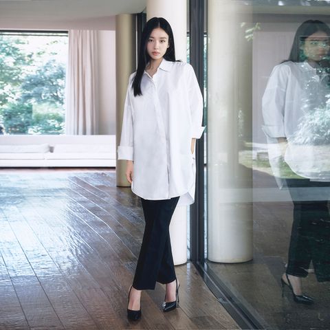 [최초가 69,900원]25FW 고밀도 리얼 오버핏 셔츠 블라우스