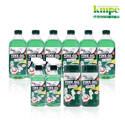 다용도500ml*2개+다용도1,000ml*6개+분무기2개+클린티슈2