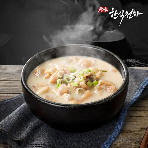[한식천하]정애리 일품 뼈없는 한우 암소 우족탕 700g x 10팩