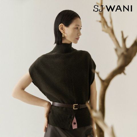 SJ와니 25FW 에어울 판초핏 풀오버 1종