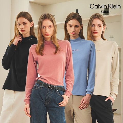 ◎ 캘빈클라인스포츠 25FW 여성 모크넥 4종