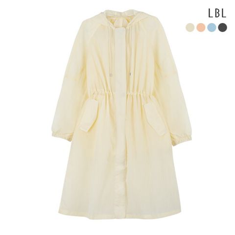 ◆25SS SHEER 롱 후드 점퍼