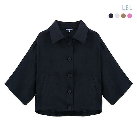 (런칭가 69,900원) 25SS 프렌치린넨100 브리즈 케이프 자켓