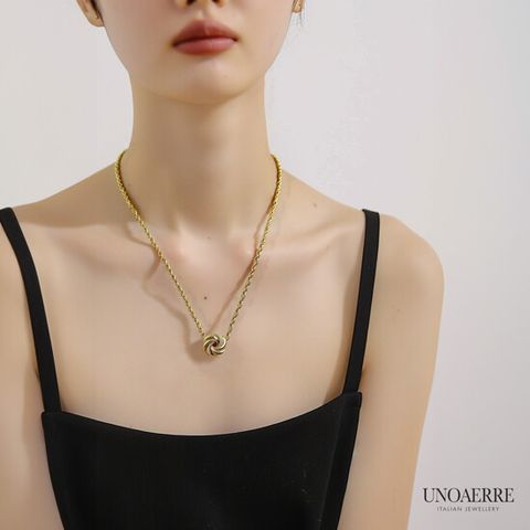 우노아레 18K 테이트(Tate) 목걸이