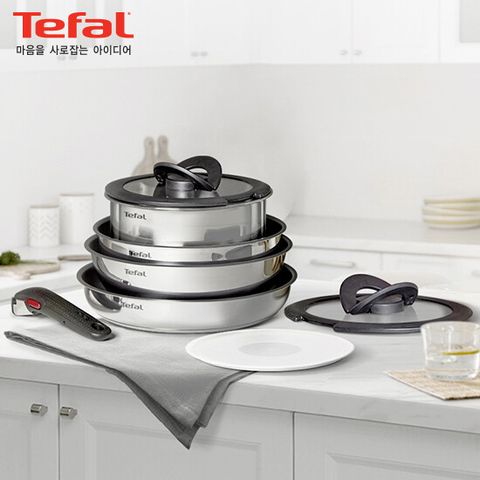 매직핸즈 스테인리스 스틸 화이트골드 에디션 8P 세트