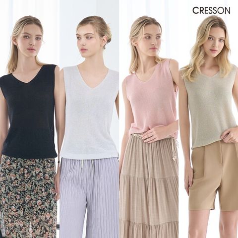 (T)25SS 샤인브리즈 니트 탑 4종