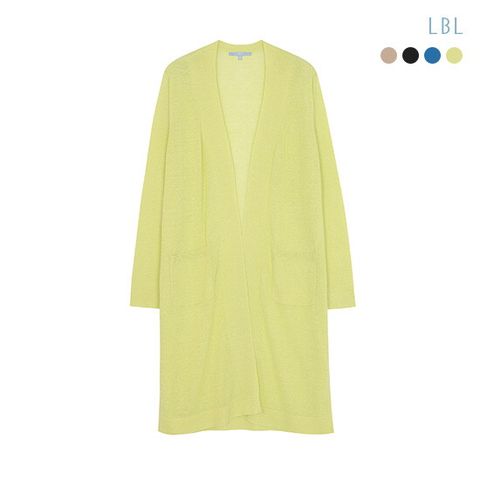 ○25SS 프렌치린넨 실크시스루 롱가디건