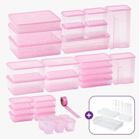 냉동실 전용 밀폐용기 대박세트 37종