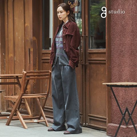 지스튜디오 25FW 유럽산 슬링키 뉴 데님팬츠