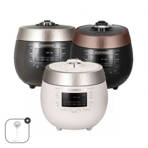 쿠쿠 블랙스톤 10인용 밥솥 CRP-R1095FGW/FGB/R1015FBB+앤루시멀티다지기+로얄튜더홈세트12p