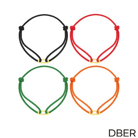 24K 순금 원클립 패브릭팔찌