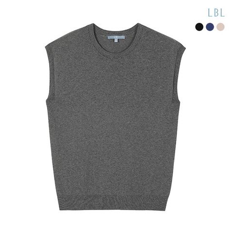 25SS 퓨어실크린넨코튼 슬리브리스 니트 3종