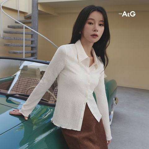 25FW 텍스쳐드 셔츠 블라우스 3종