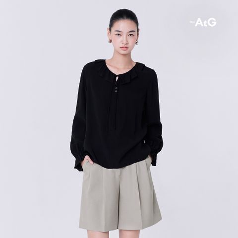 25S/S 클로딘 러플 블라우스