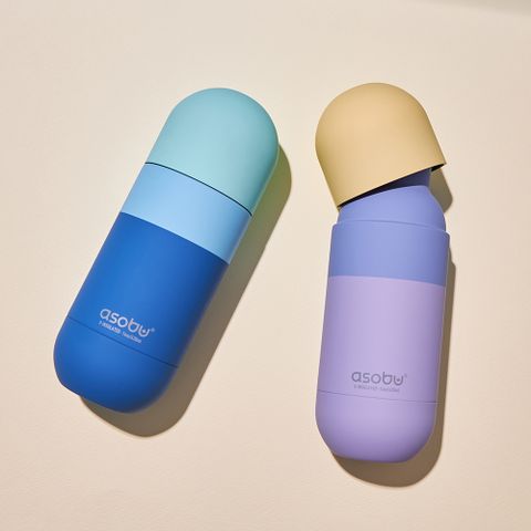 아소부 스텐 진공 보온보냉 텀블러 420ML 오브 파스텔