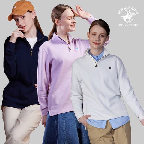 ★비버리힐스폴로클럽 여성 하프집업 스웻셔츠 3종