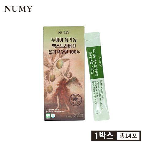 [1박스]스페인 엑스트라버진 100% 올리브오일 10g*14포