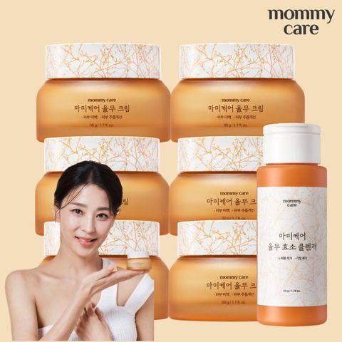 [삼성카드5%할인]*방송에서만* [VIP] 마미케어 율무영양크림 VIP세트 (크림 50g*6개+율무효소클렌저 1개)