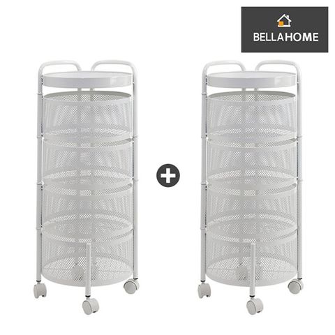 벨라홈 5단 철제 트롤리 1+1 구성