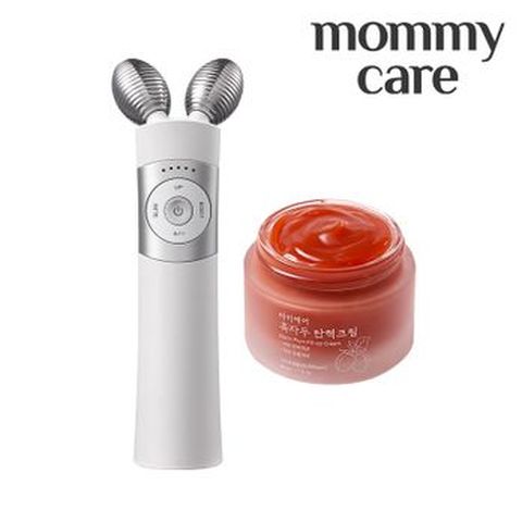 마미케어 EMS 브이쎄라 피부관리기+흑자두크림 50ml