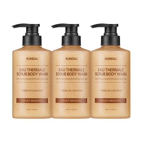 오떼르말 스파 스크럽 바디워시 500ml 3통 (바이올렛뮤게)
